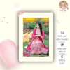 Áo khoác tứ thân Xuân Huyên- Hồng sen