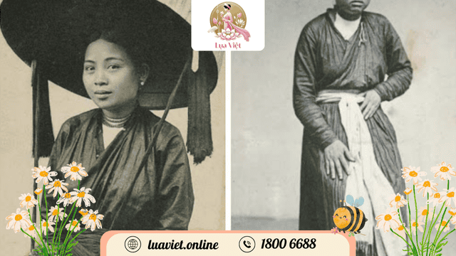 áo dài tứ thân thời phong kiến