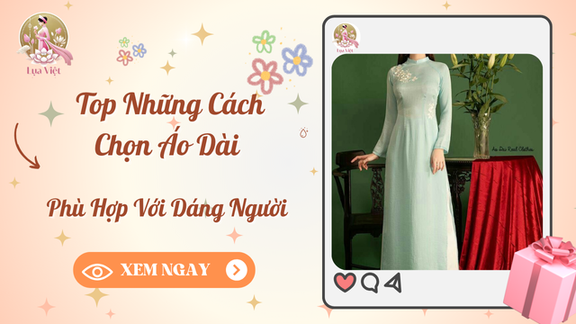 cách chọn áo dài