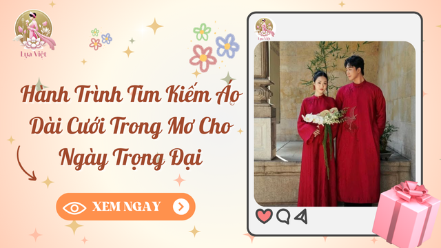 Áo dài cưới mới nhất
