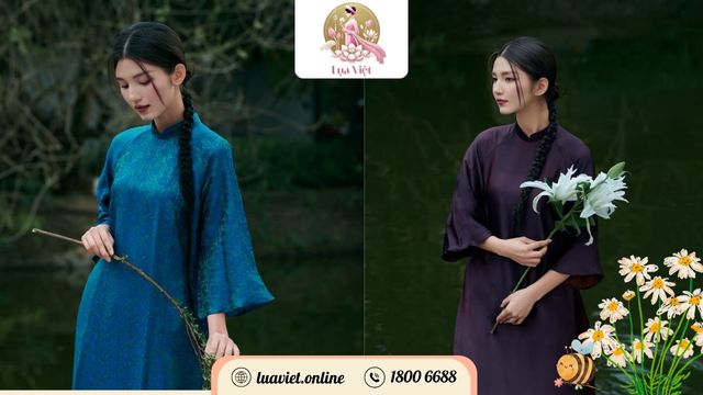 Áo dài dáng suông - Tôn vinh vẻ đẹp người phụ nữ Việt Nam.