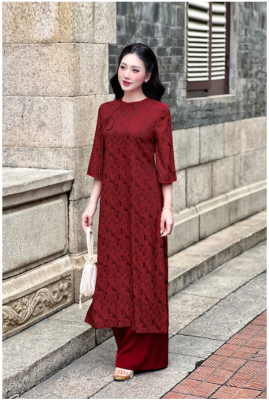 áo dài cách tân trung niên